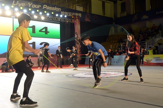 交互绳大奖赛绽放青春激情点亮多彩生活