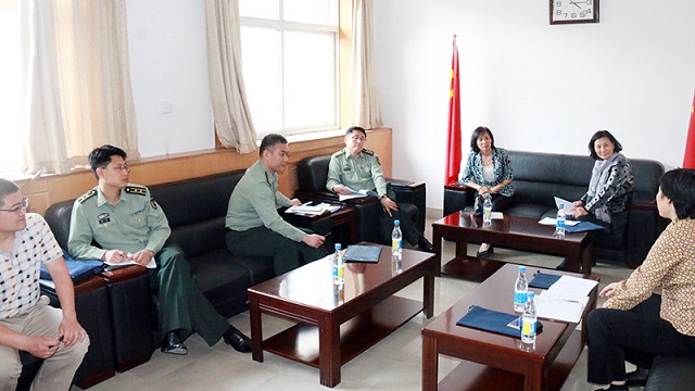 省教育厅,石家庄市警备区到河北体育学院调研指导征兵工作