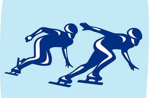 短道速滑奥运图标图片