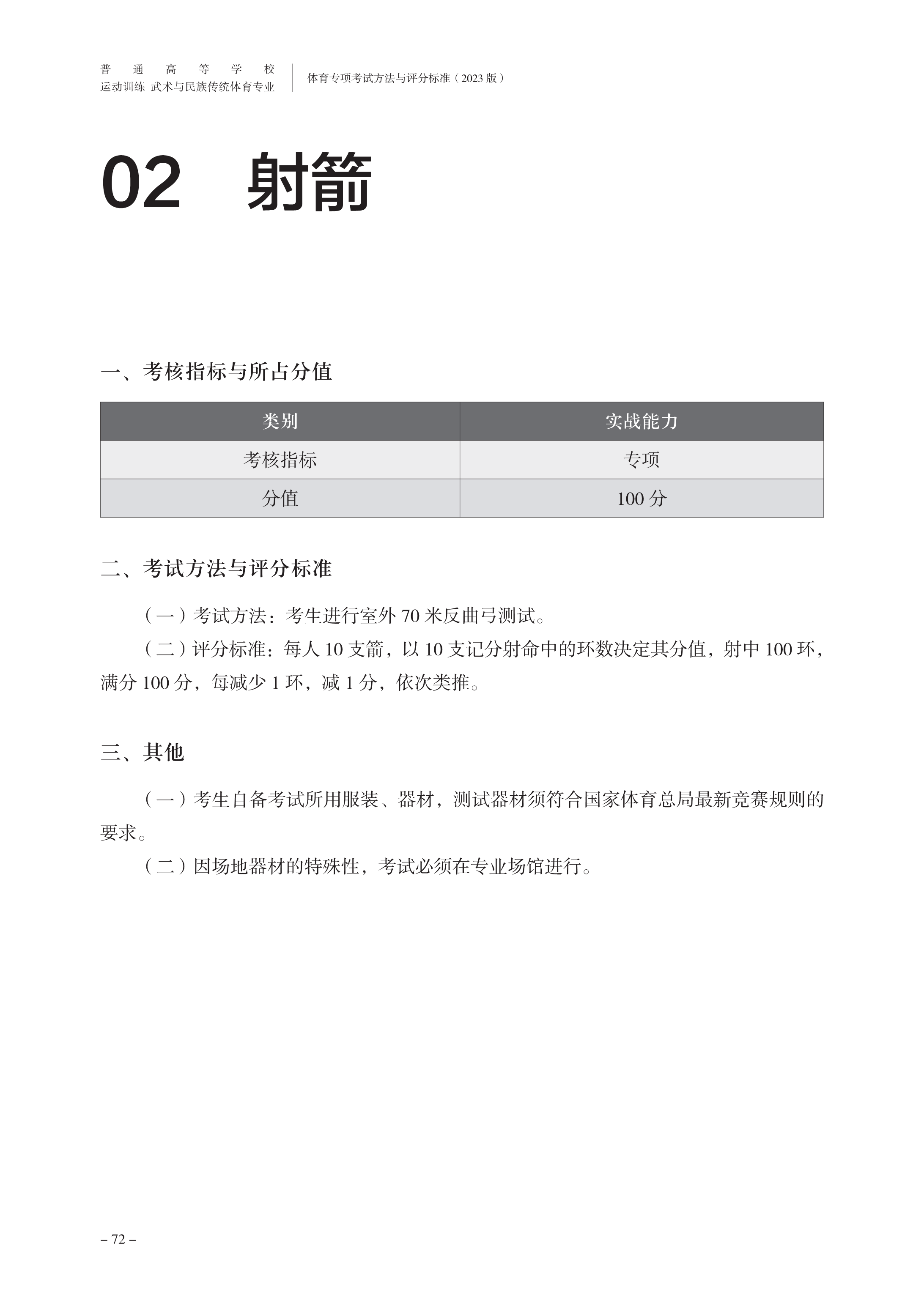 010609490123_0普通高等学校运动训练武术与民族传统体育专业体育专项考试方法与评分标准2023版_76.png